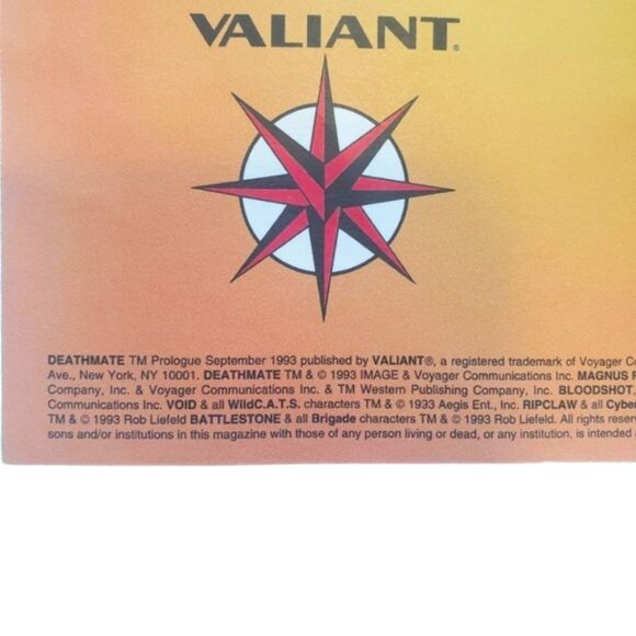 DEATHMATE COMIC  #Prologue - IMAGE, 1993 - Picture 3 of 6
